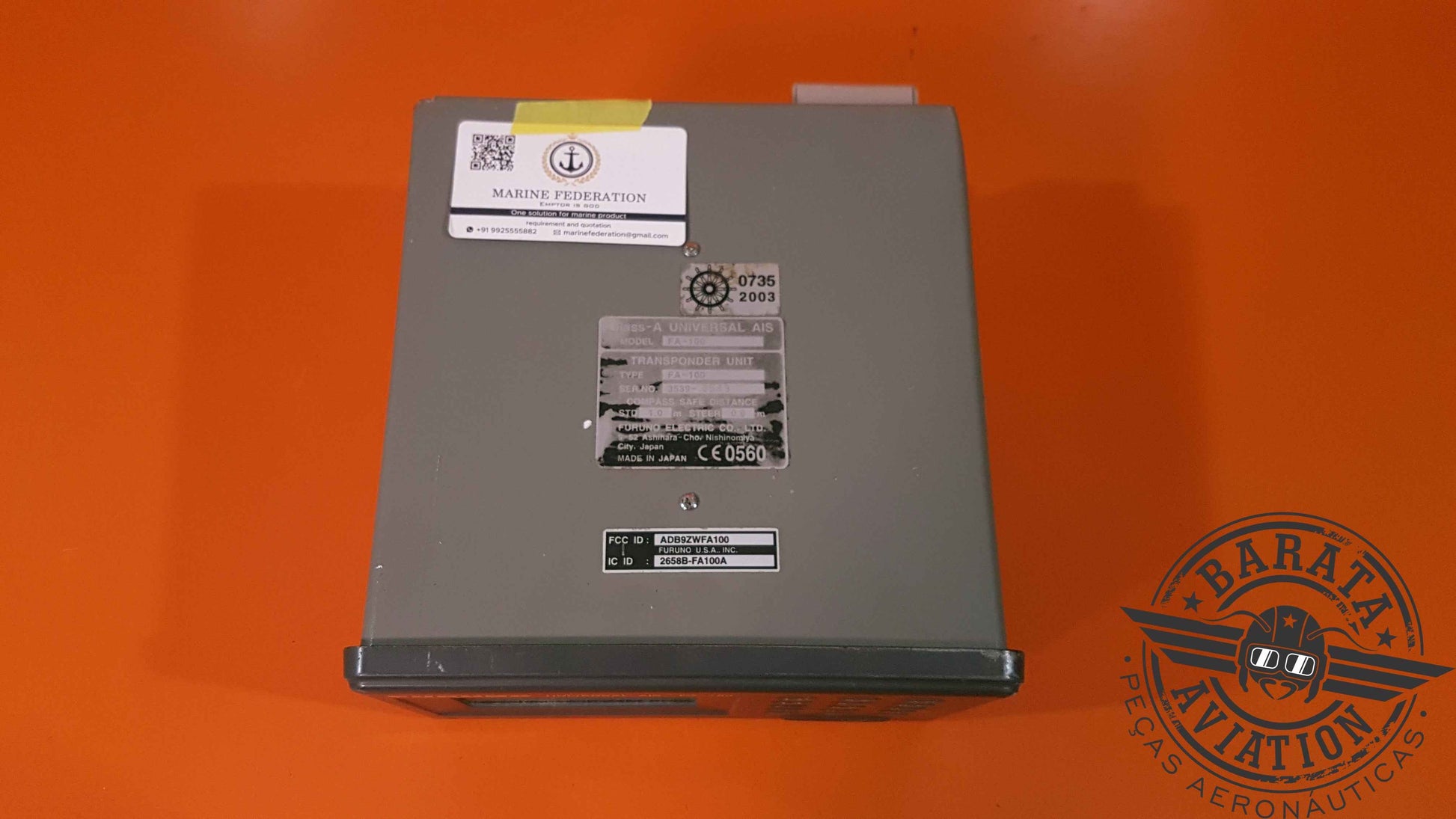 FA100DISP  Furuno Transponder Unit