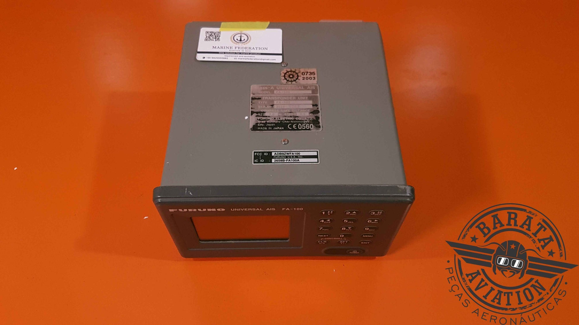 FA100DISP  Furuno Transponder Unit