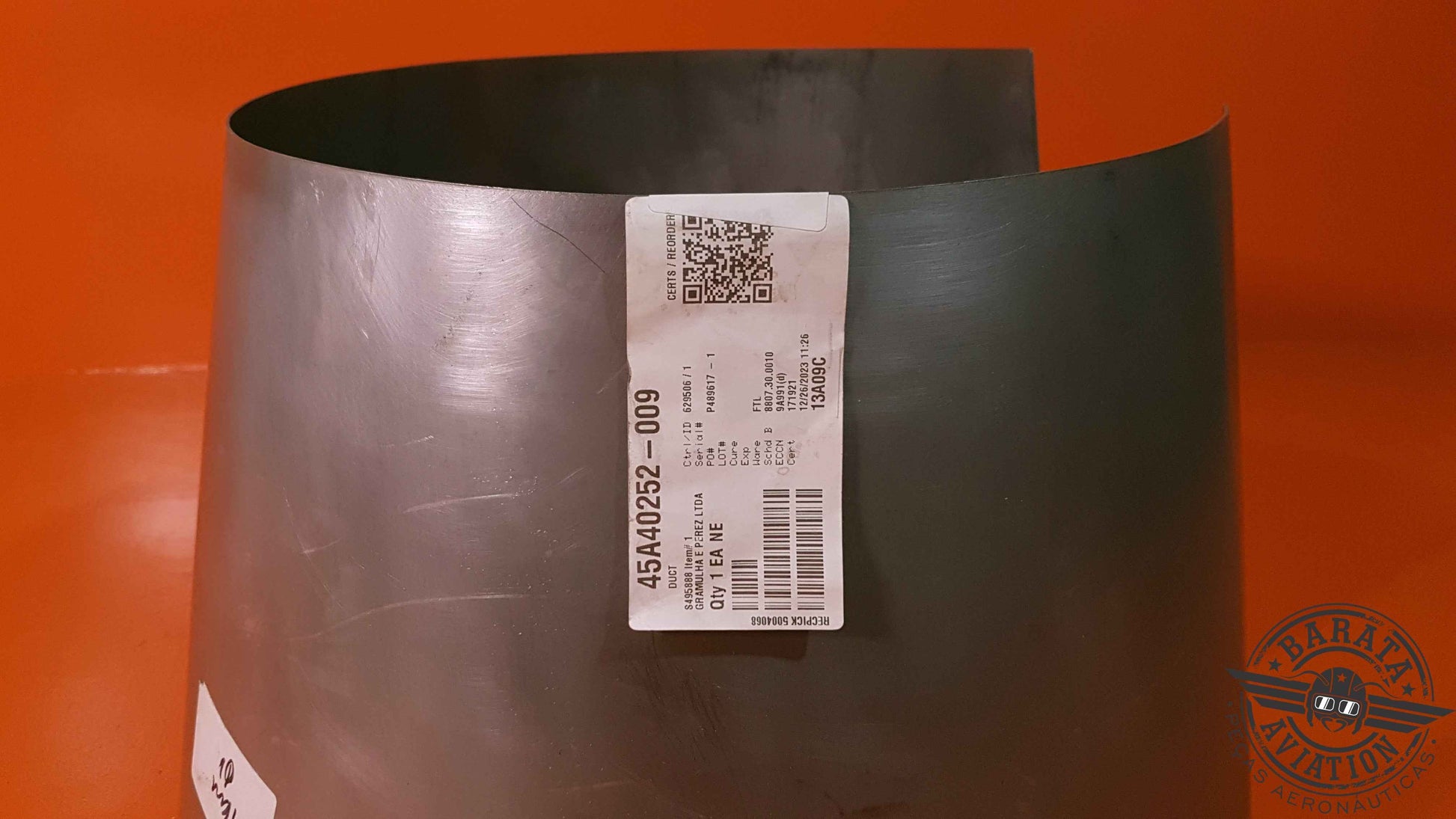 45A40252-009 Duct