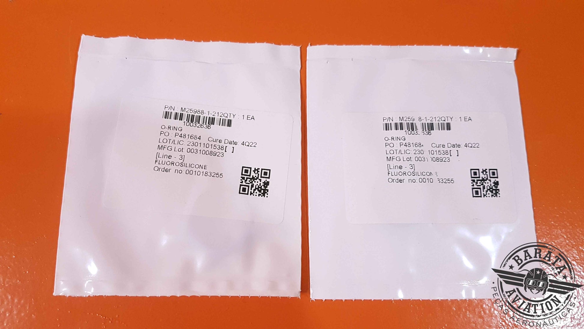 M25988/1-212 Kit of 2 O-rings  - novo