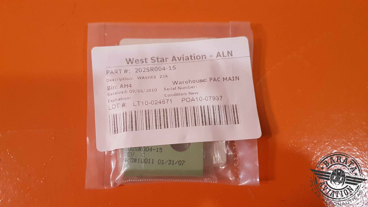 202SR004-15   West Star Aviation Washer - Novo