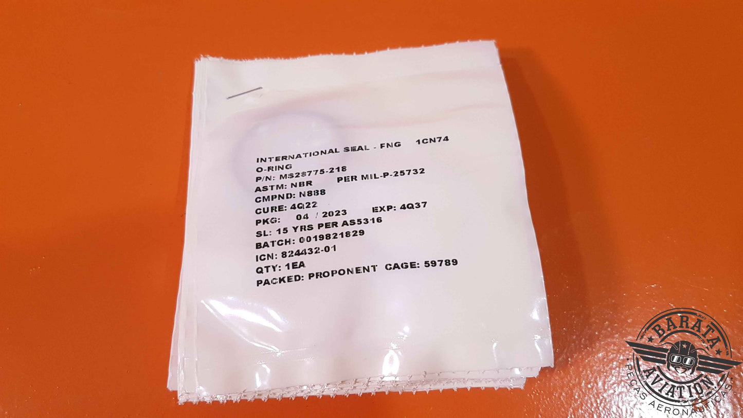 MS28775-218  International Seal Kit of 10 O-rings - Novo
