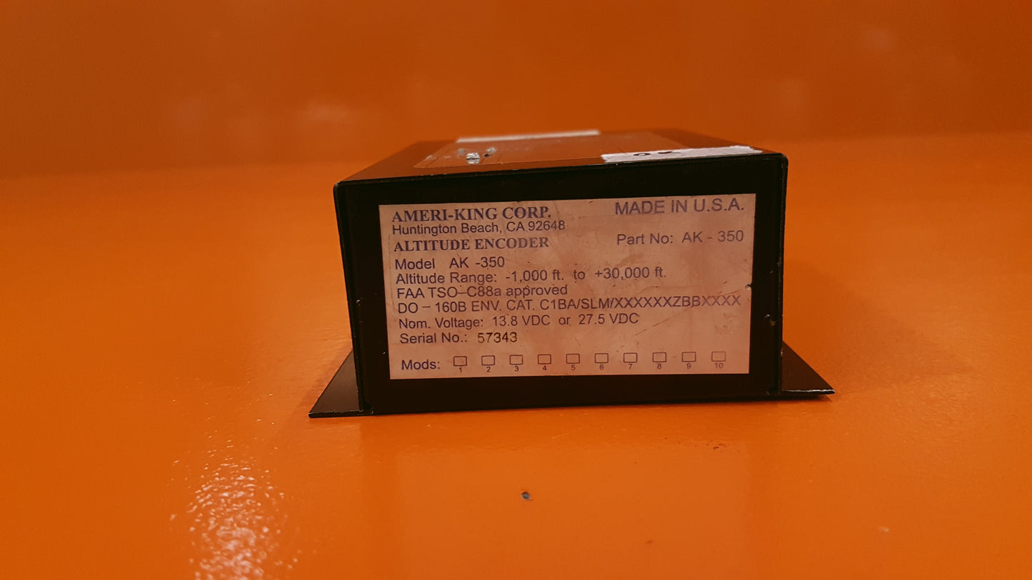 AK-350 AMERI-KING CORP Altitude Encoder