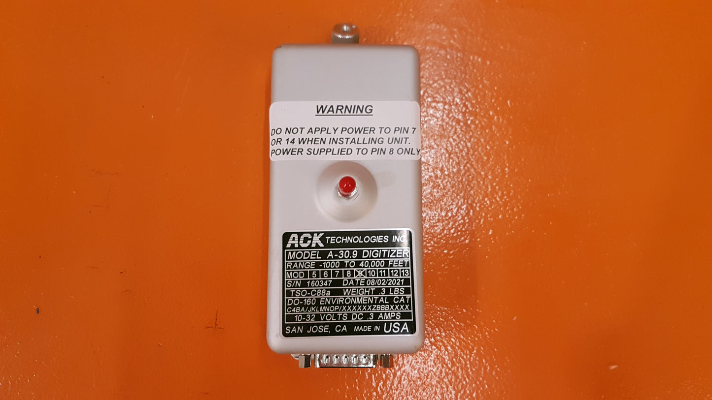A-30.9 ACK Technologies Altitude Digitizer Encoder