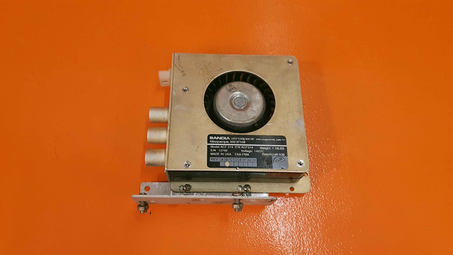 ACF314 Sandia Aerospace Avionics Cooling Fan