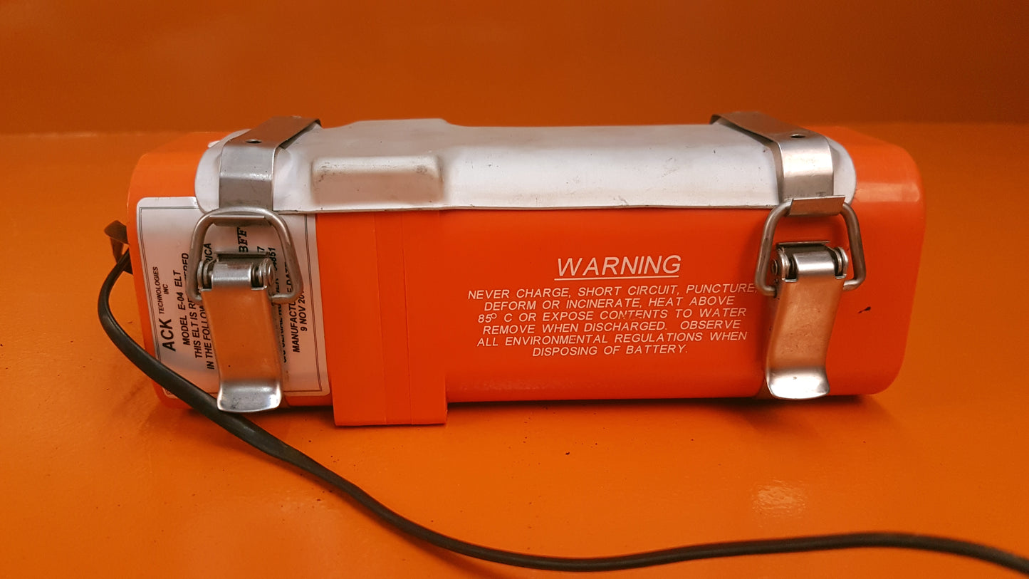 E-04 ACK ELT Emergency Locator Transmitter