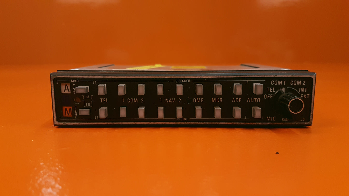 066-1055-03 Bendix/King KMA24 Marker Beacon Receiver and Isolation Amplifiers