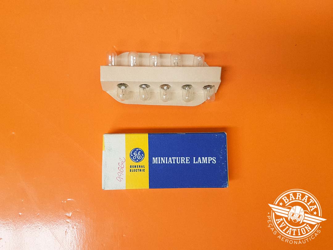 Lámpara miniatura General Electric - Caja de 10 unidades P/N 1813