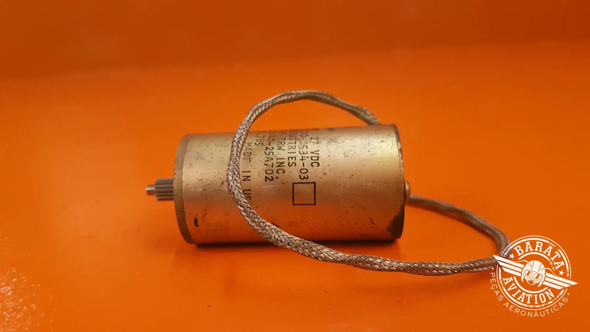 230-0534-030 Collins gearcase motor - 27 vdc